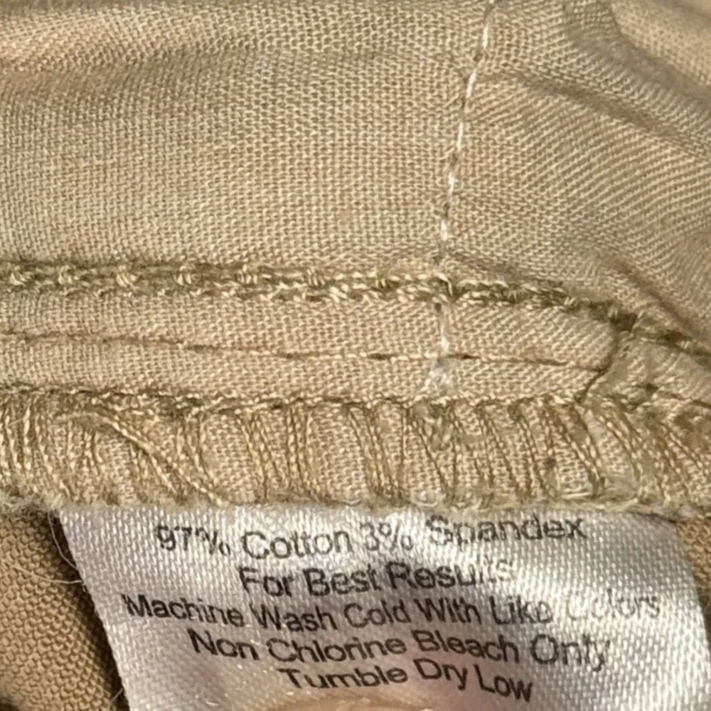Peter Millar Sateen Stretch‎ 5 Pocket Pants Mens 33x32 Cotton Blend Golf Tan